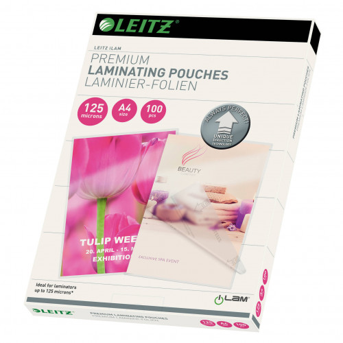 LEITZ Lamineringsficka A4 UDT 125 Mic. 100-pack