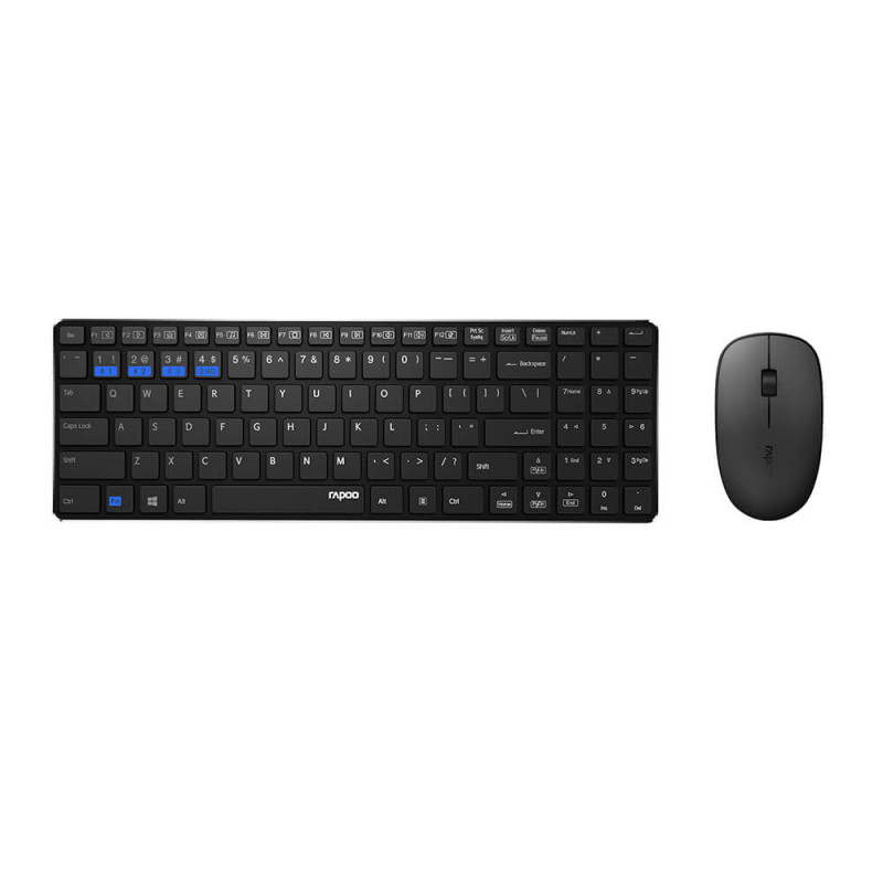 Produktbild för Keyboard/Mice Set 9300M Wireless Multi-Mode Black
