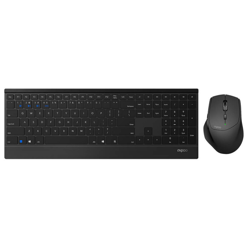Produktbild för Keyboard/Mice Set 9500M Wireless Multi-Mode Black