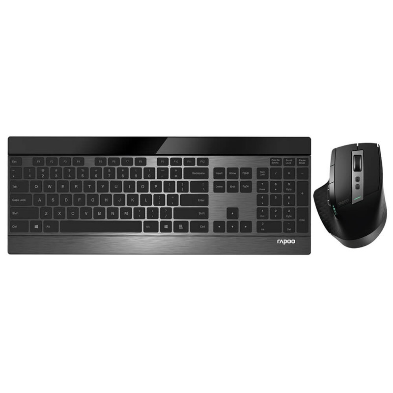 Produktbild för Keyboard/Mice Set 9900M Wireless Multi-Mode Black