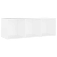 Produktbild för TV-skåp 2 st vit 107x35x37 cm konstruerat trä