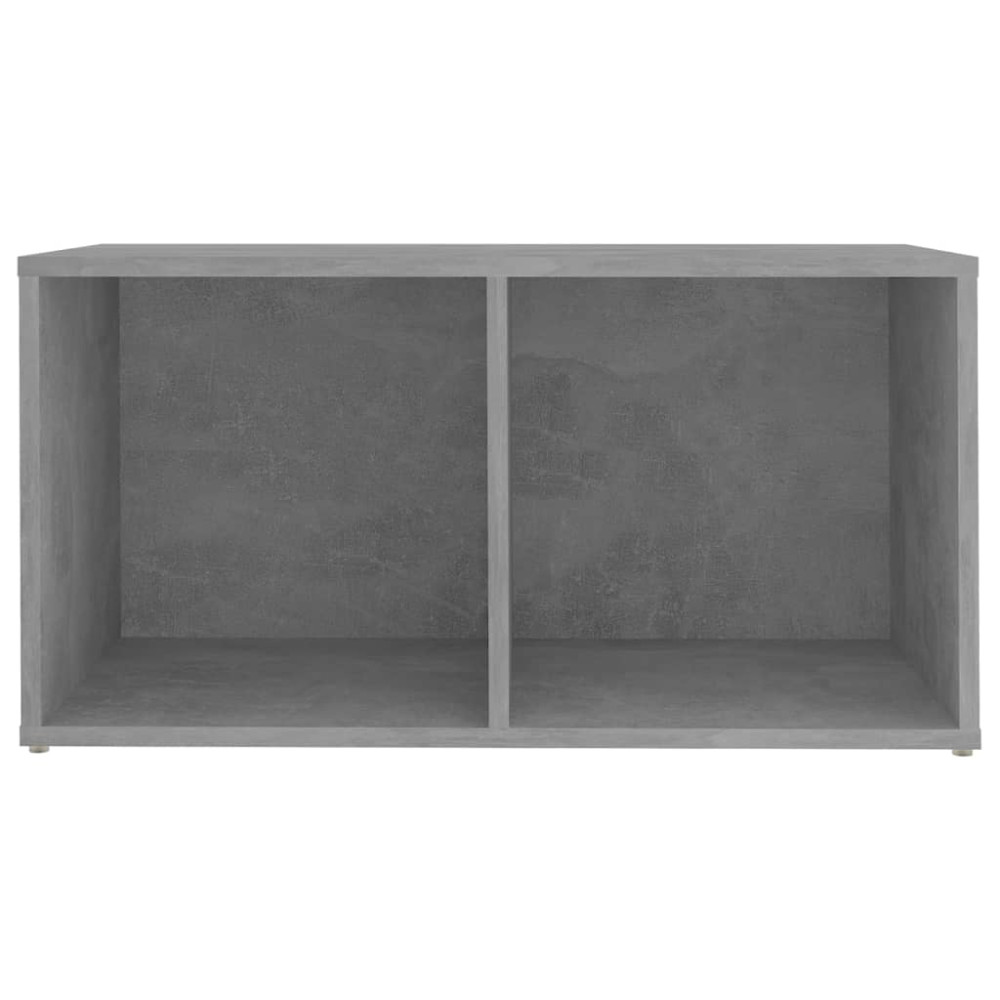 Produktbild för TV-skåp 4 st betonggrå 72x35x36,5 cm konstruerat trä