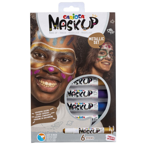 Kärnan Carioca Mask up Metallic 6-pac