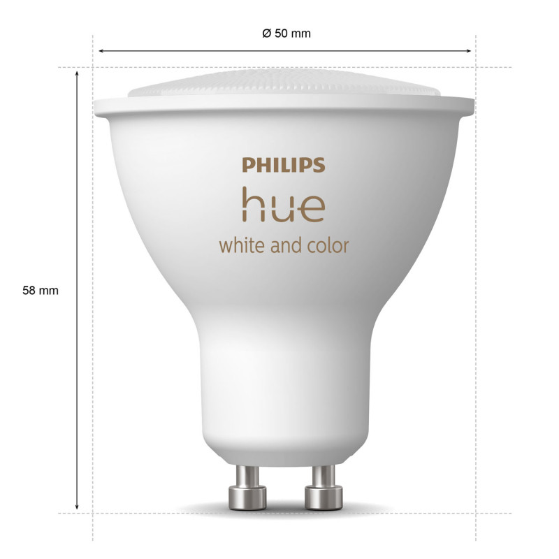 Produktbild för Hue Startkit White/Color 3 x GU10