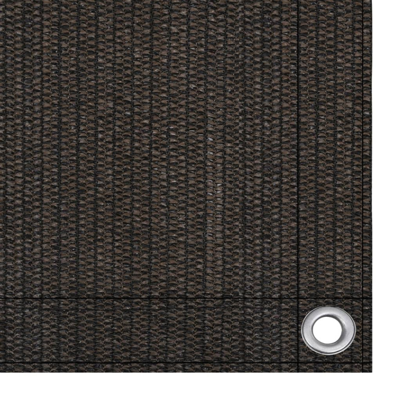 Produktbild för Tältmatta 200x400 cm brun