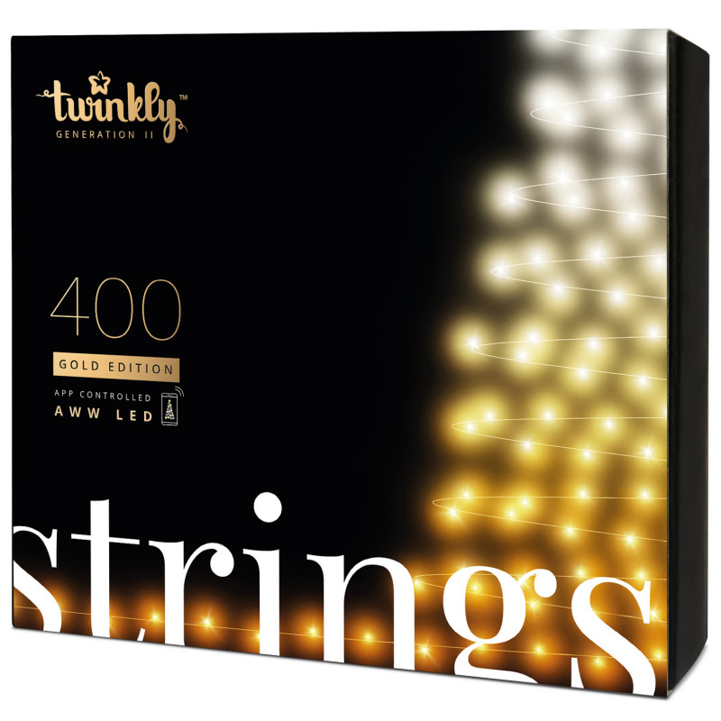 Produktbild för Strings 400 AWW LEDs Gen.II Gold Edition