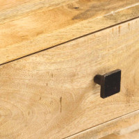 Produktbild för Avlastningsbord 115x35x76 cm massivt mangoträ