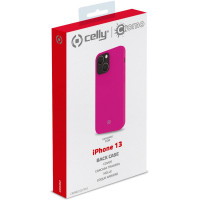 Produktbild för Cromo Soft rubber case iPhone 13 Fluo Pink