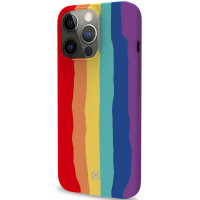 Celly Rainbow Solid Silicon Case iPh