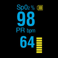 Produktbild för Pulse Oximeter 1 YK-81C