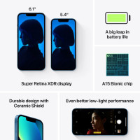 Miniatyr av produktbild för iPhone 13 256GB Blue