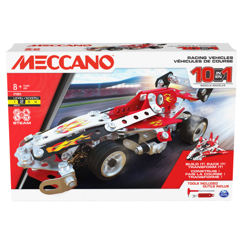 Meccano 10 Multi Model Set - Racing Ve