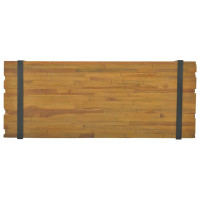 Produktbild för Soffbord 110x45x38 cm massiv teak