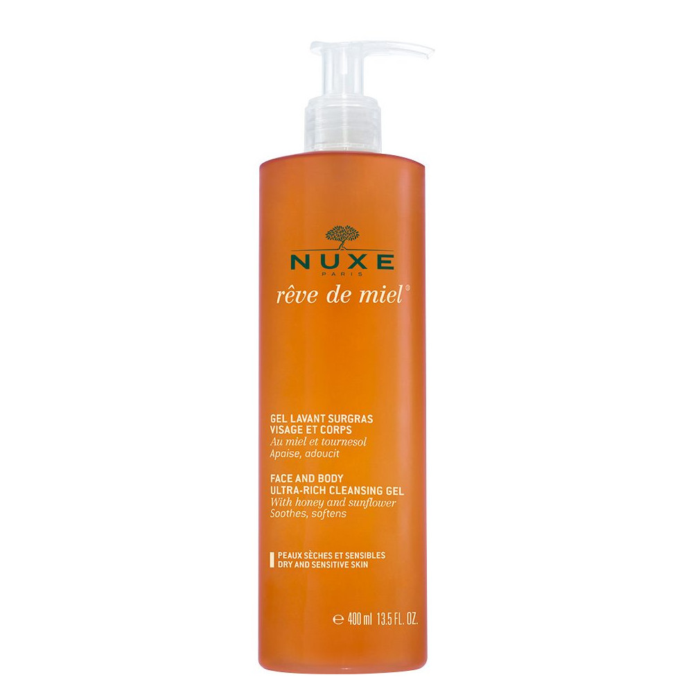 Produktbild för Reve de Miel Face & Body Ultra-Rich Cleansing Gel 400ml