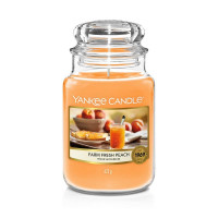 Yankee Candle Classic Large Farm Fresh Peach 623g