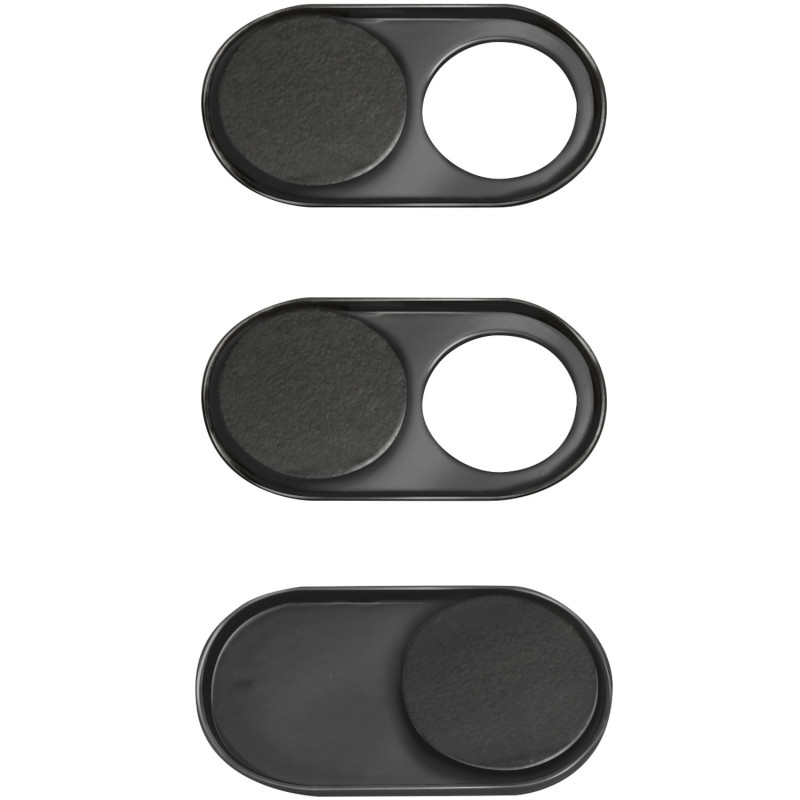 Produktbild för Skydd för webbkamera 3-pack svart