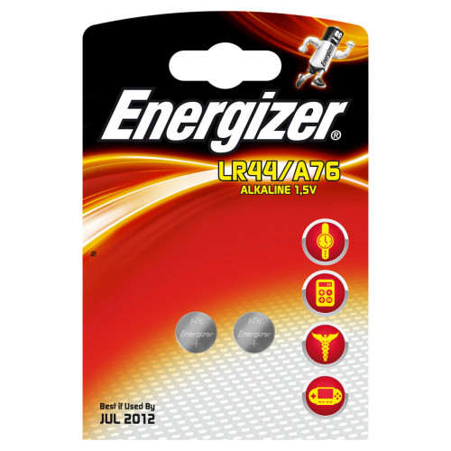 ENERGIZER Batteri LR44/A76 2-pack