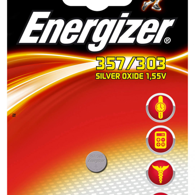 Produktbild för Batteri 357/303 1-pack