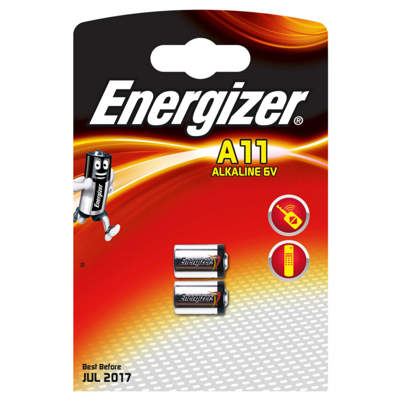 Produktbild för Batteri A11/E11A Alkaline 2-pack