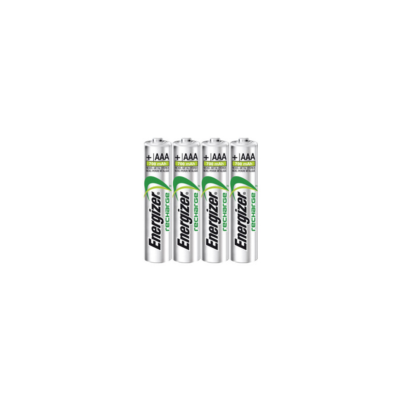 Produktbild för Batteri AAA/LR03 Laddbart Ni-Mh 500mAh 4-pack