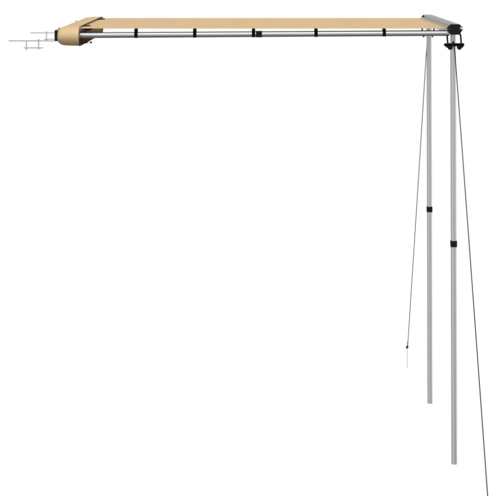 Produktbild för Husvagnsmarkis 1,2x2x2,15 m beige