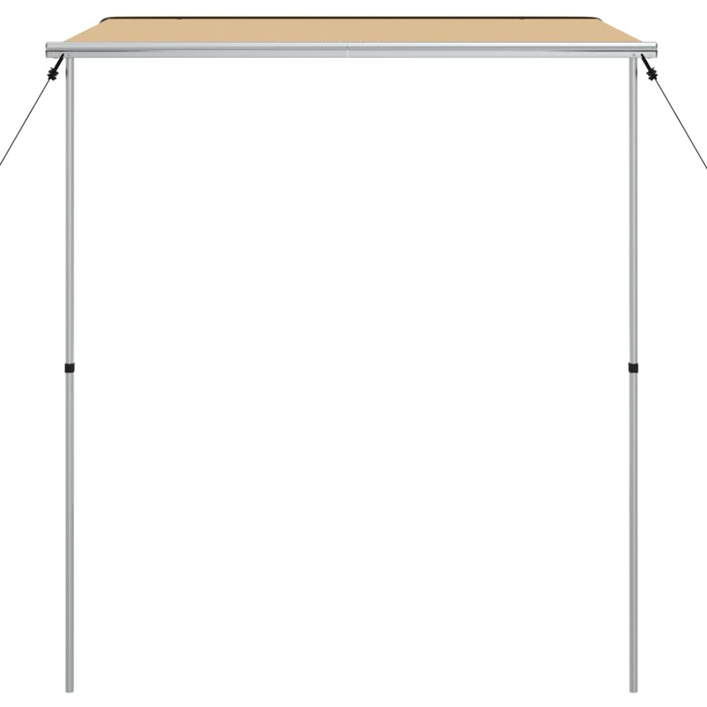 Produktbild för Husvagnsmarkis 1,8x2x2,15 m beige