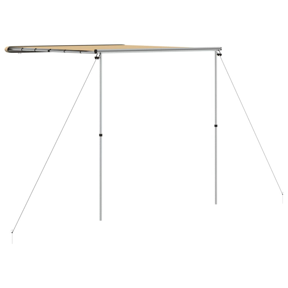 Produktbild för Husvagnsmarkis 1,8x2,5x2,15 m beige