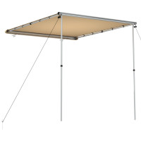 Produktbild för Husvagnsmarkis 1,8x2,5x2,15 m beige