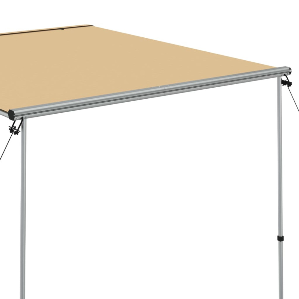Produktbild för Husvagnsmarkis 1,8x2,5x2,15 m beige