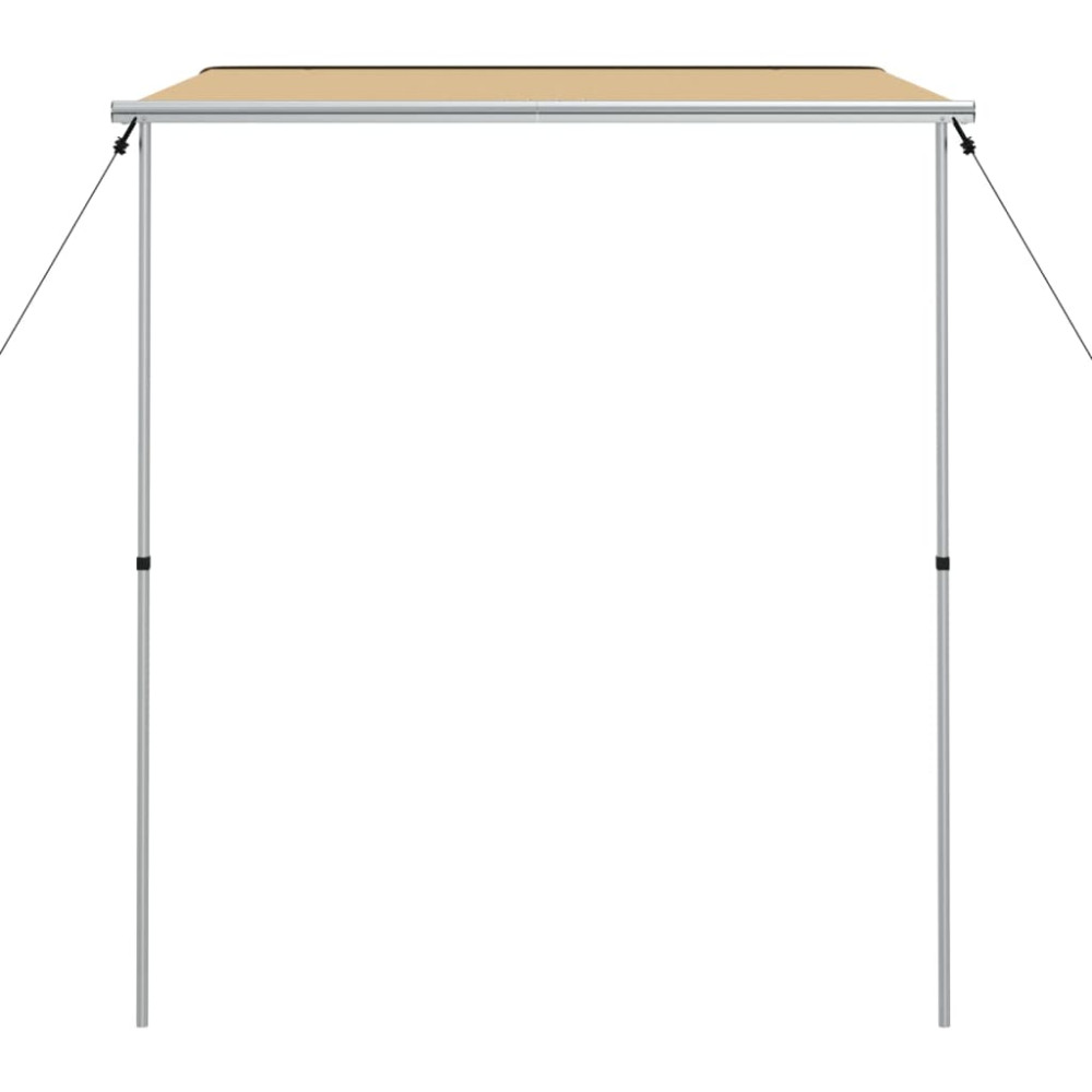 Produktbild för Husvagnsmarkis 2,4x2,5x2,15 m beige