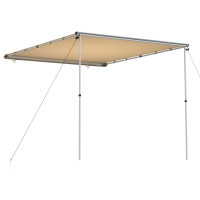 Produktbild för Husvagnsmarkis 2,4x3x2,15 m beige