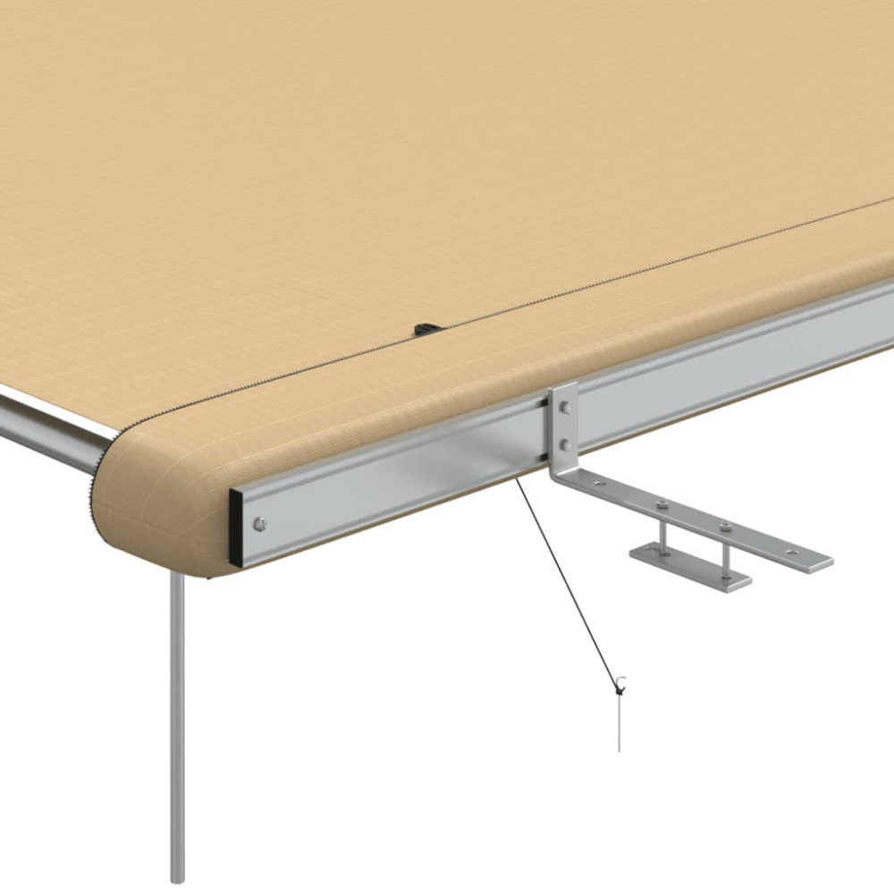 Produktbild för Husvagnsmarkis 2,4x3x2,15 m beige