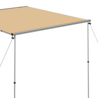 Produktbild för Husvagnsmarkis 2,4x3x2,15 m beige