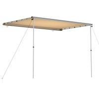 Produktbild för Husvagnsmarkis 3x2x2,15 m beige