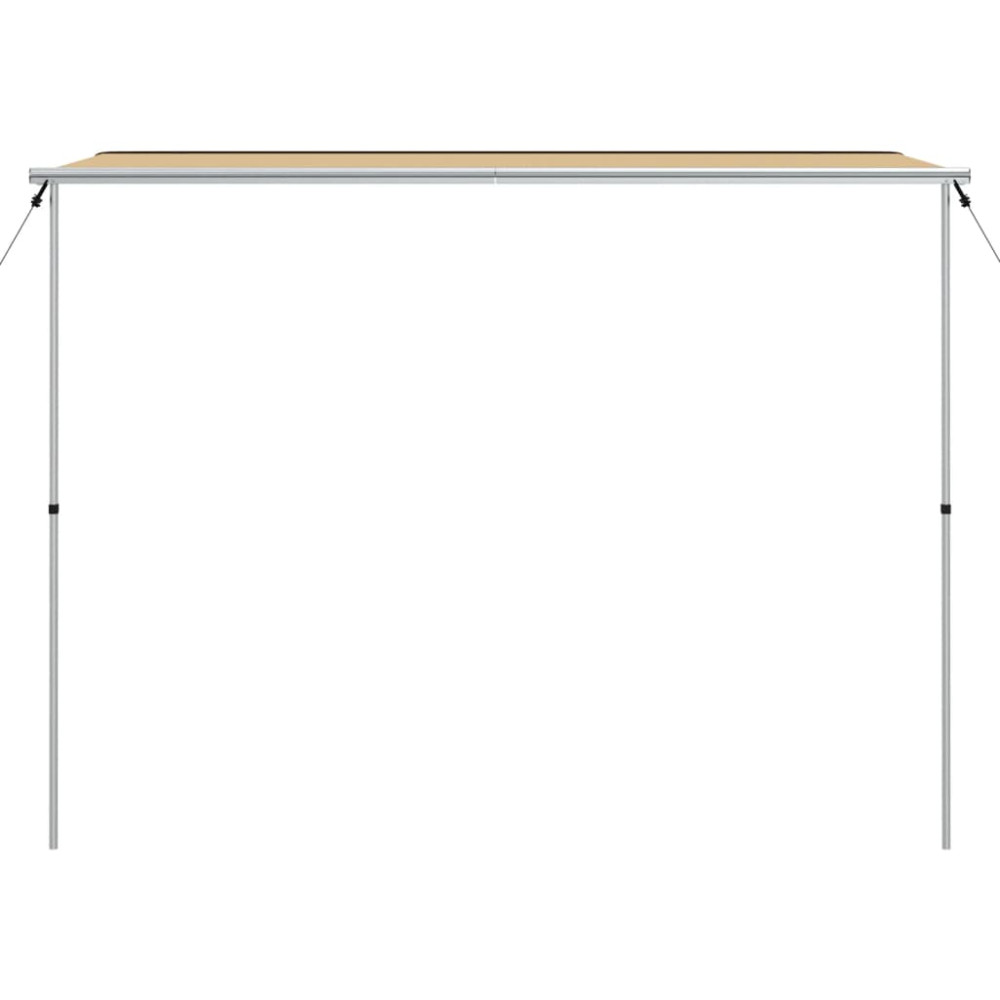 Produktbild för Husvagnsmarkis 3x2x2,15 m beige