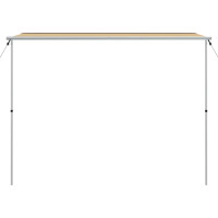 Produktbild för Husvagnsmarkis 3x2x2,15 m beige