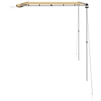Produktbild för Husvagnsmarkis 3x2x2,15 m beige