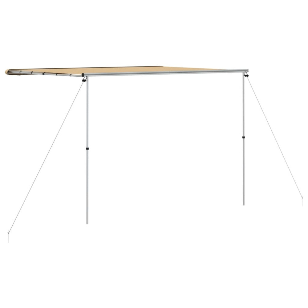 Produktbild för Husvagnsmarkis 3x2,5x2,15 m beige