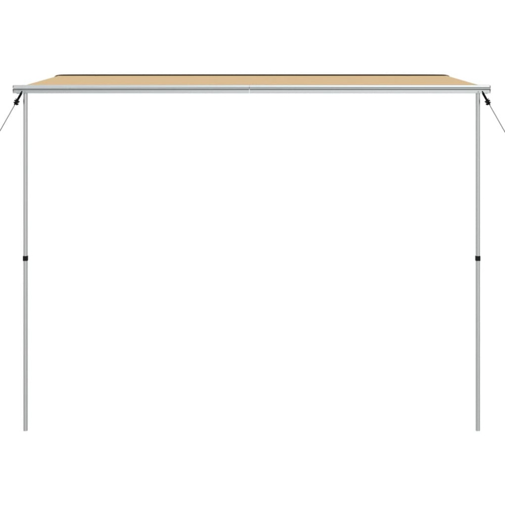 Produktbild för Husvagnsmarkis 3x2,5x2,15 m beige