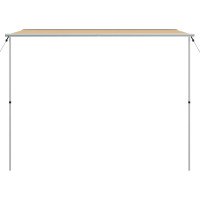Produktbild för Husvagnsmarkis 3x2,5x2,15 m beige