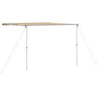 Produktbild för Husvagnsmarkis 3x3x2,15 m beige