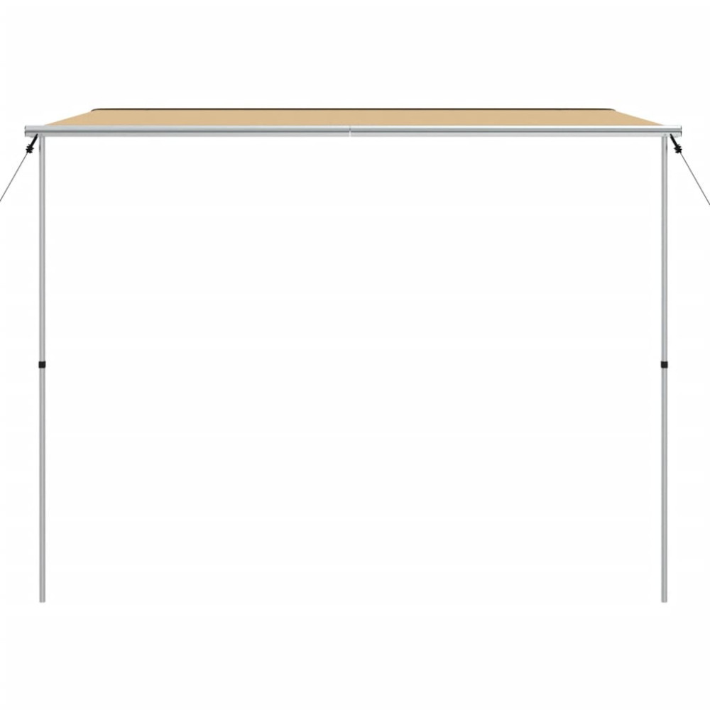 Produktbild för Husvagnsmarkis 3x3x2,15 m beige