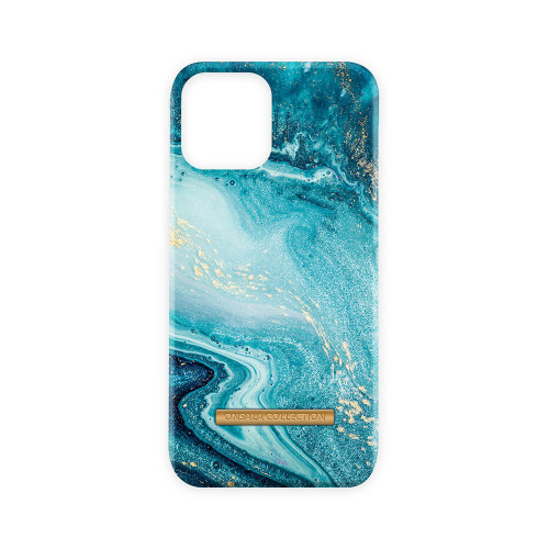 ONSALA Mobilskal Soft Blue Sea Marble iPhone 13 Pro Max