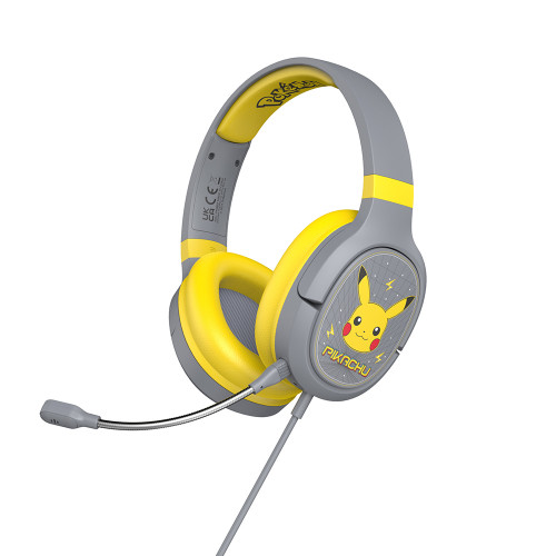 POKEMON Pikachu Gaming-Headset, Over Ear, Bom-mikrofon