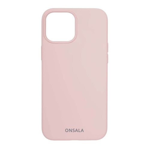 ONSALA Mobilskal Silikon Sand Pink iPhone 13  Mini