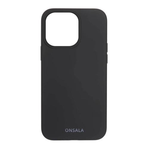 ONSALA Mobilskal Silikon Black iPhone 13 Pro