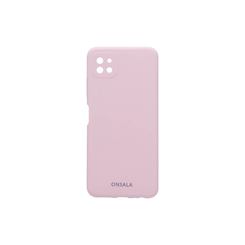 ONSALA Mobilcover Silicone Sand Pink Samsung A22 5G