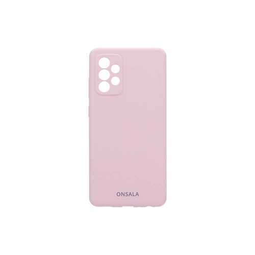 ONSALA Mobilcover Silicone Sand Pink Samsung A72