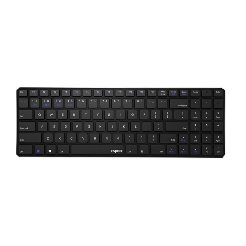Produktbild för Keyboard E9100M Wireless Multi-Mode Black