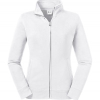Russell Ladies' Authentic Sweat Jacket White